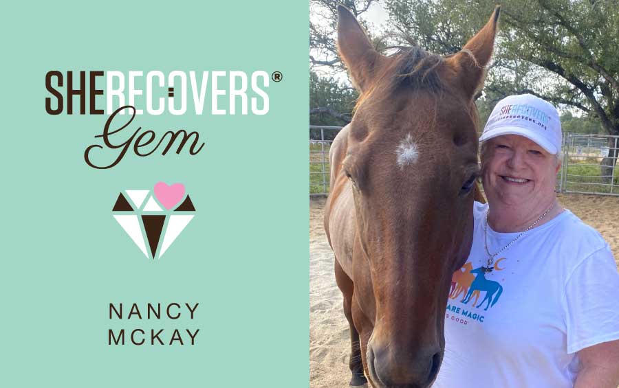 SHE RECOVERS GEM Nancy McKay